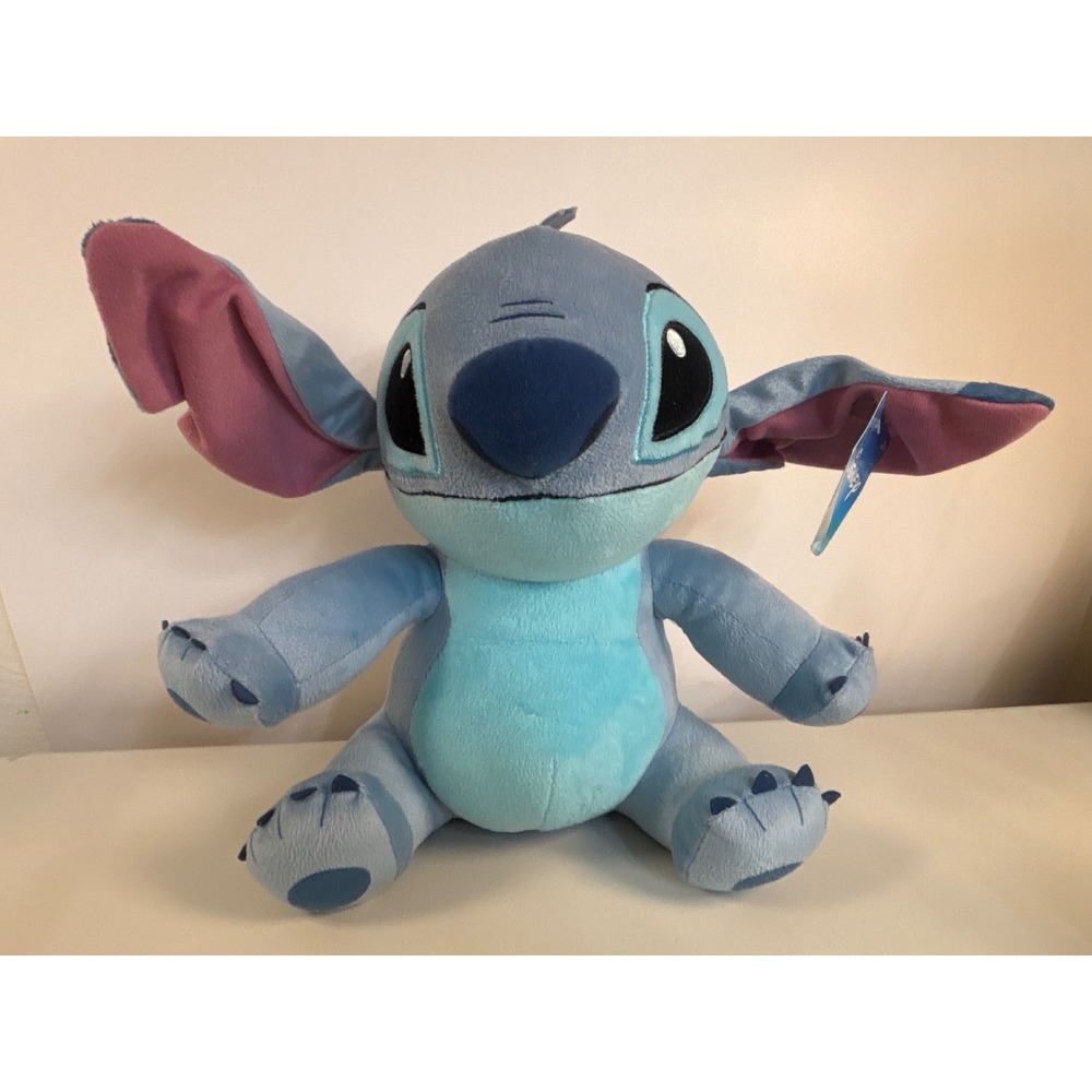 New Disney Lilo & Stitch 9.5" Blue Plush Stuffed Animal by Just Play NWT